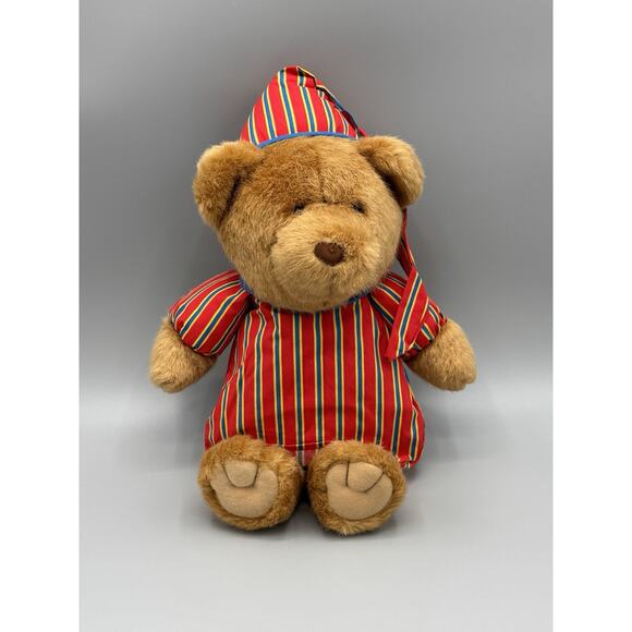 Vintage Avon Sleepy Sherman Dream With Me Bedtime Teddy Bear Plush Tested Works - Picture 1 of 12